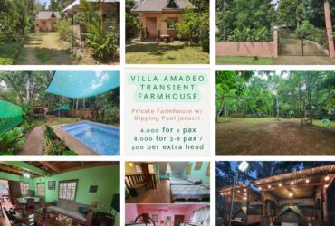 Private farmhouse with Jacuzzi in Amadeo Cavite near Tagaytay