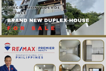 Brand New Duplex House Albatross Circle Monteverde Royale Ph3 FOR SALE‼️