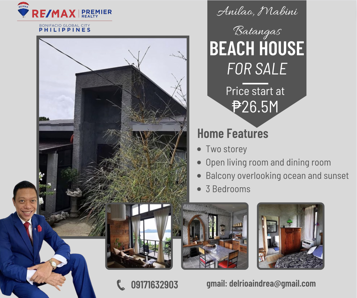 BRAND NEW BEACH HOUSE FOR SALE in Batangas‼️