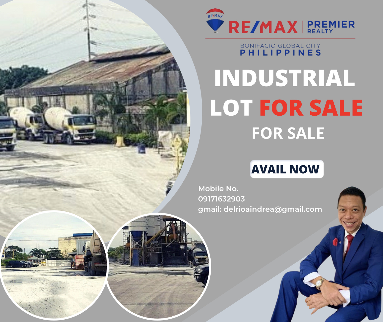 INDUSTRIAL LOT FOR SALE in Mabato Road‼️