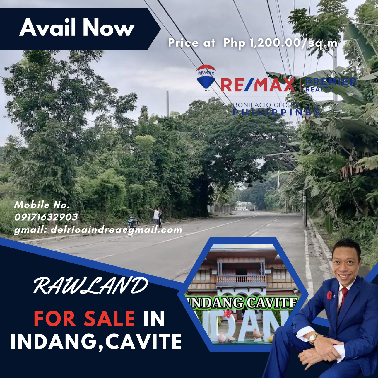 RAWLAND FOR SALE in Indang, Barangay Calumpang‼️