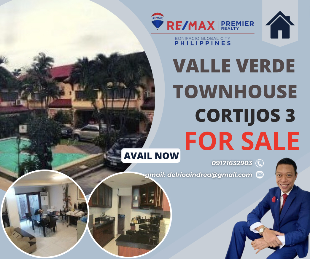 Townhouse for Sale in Cortijos 3, Valle Verde‼️ New in the Market!!