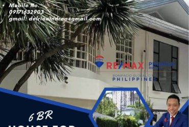 6BR House for Rent in Barangay Kapitolyo Pasig City‼️