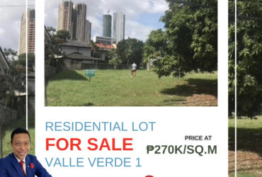 RESIDENTIAL LOT FOR SALE in Valle Verde 1‼️