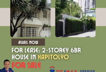 For Lease: 2-Storey 6BR House in Barangay Kapitolyo, Pasig City‼️