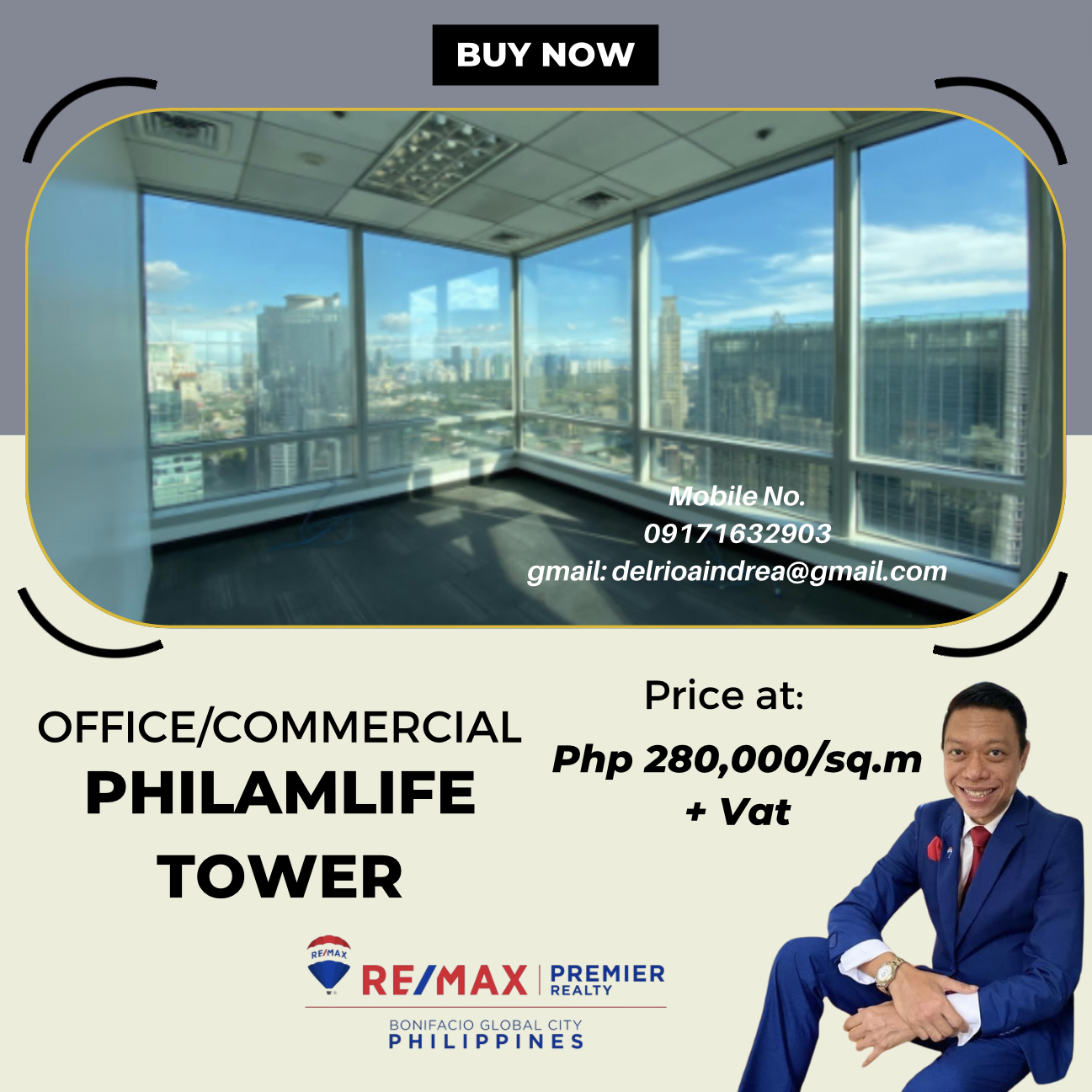 Philamlife Tower Office/Commercial Space FOR SALE‼️