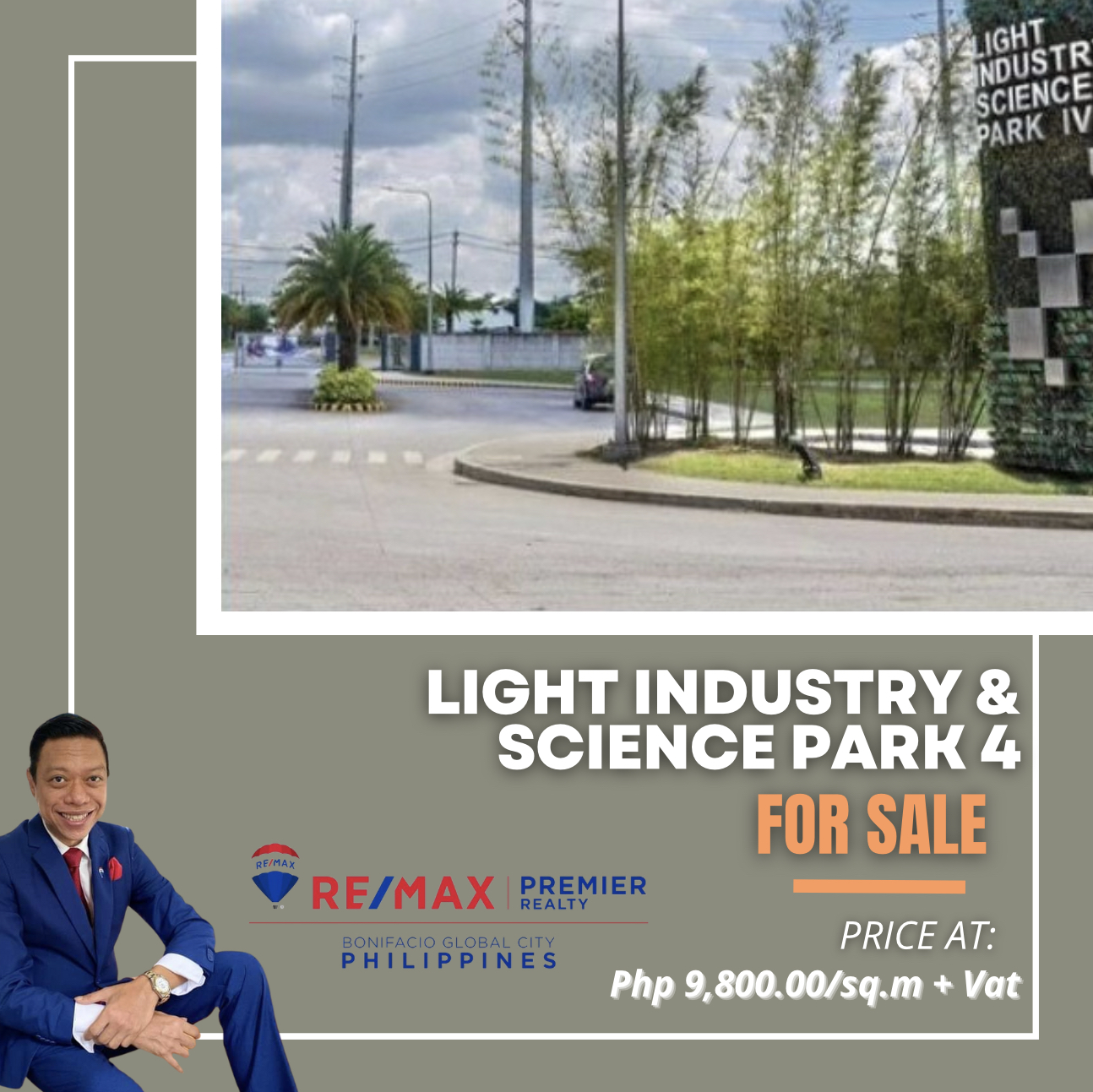 INDUSTRIAL LOT FOR SALE  in Light Industry & Science Park 4‼️