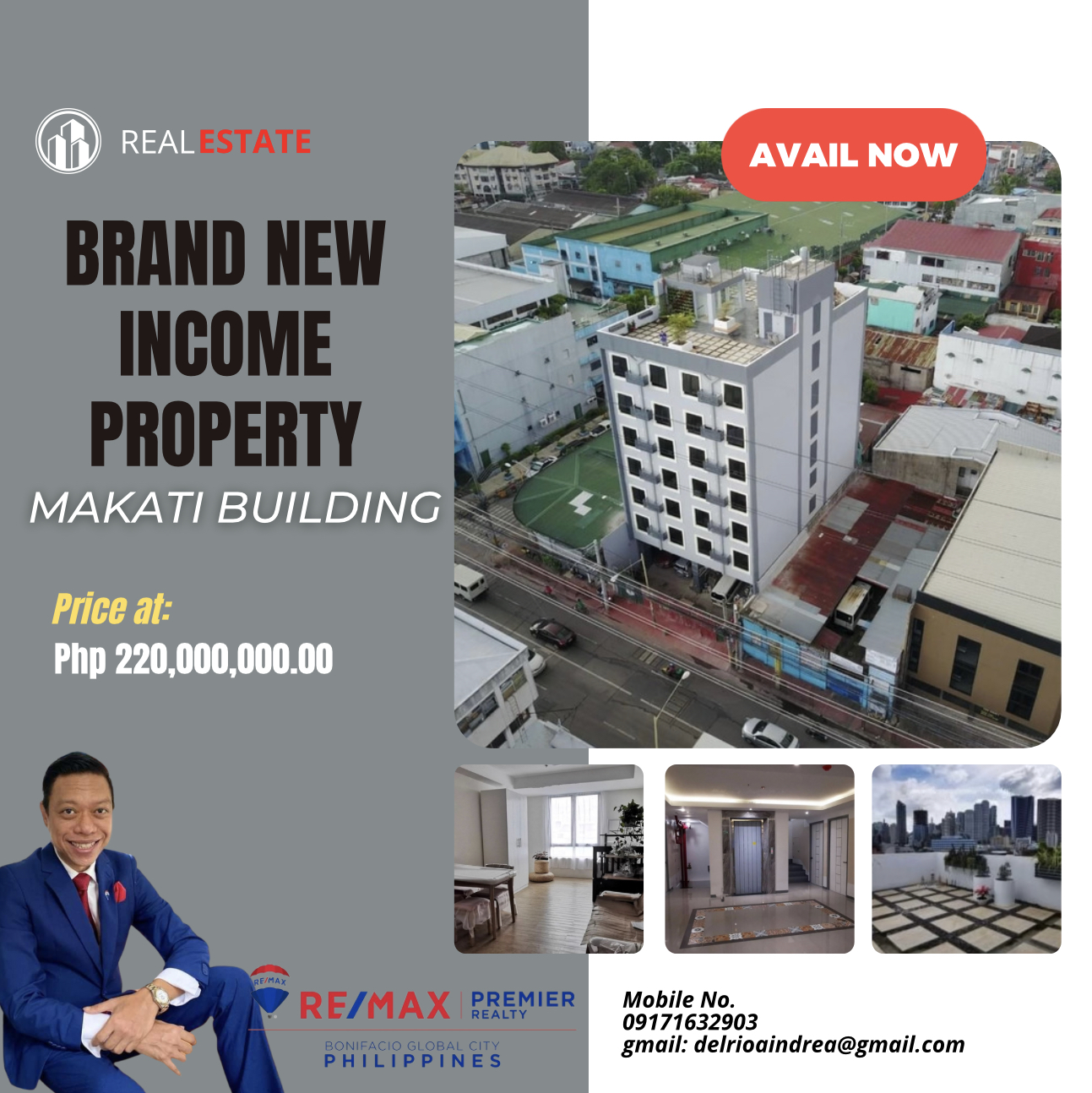 Makati Building – Brand New Income Property‼️