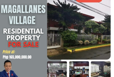 RESIDENTIAL PROPERTY FOR SALE in Magallanes Village‼️