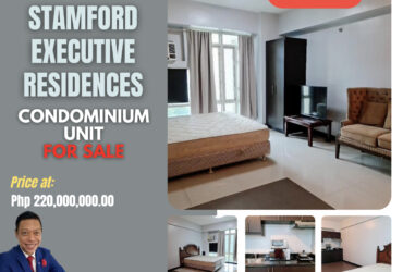 FOR SALE Condominium Unit in Stamford Executive Residences Taguig‼️