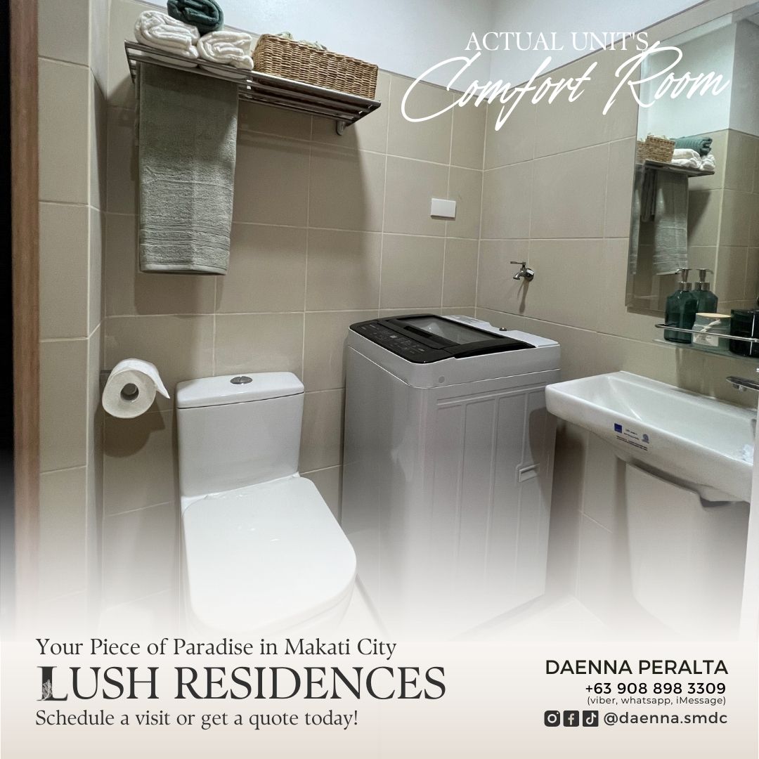 Private: 1 BR unit at Lush Residence Makati