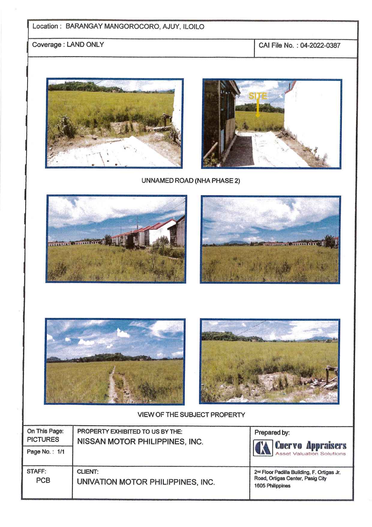Private: UMPI LAND FOR SALE (LOT ONLY) – ILOILO